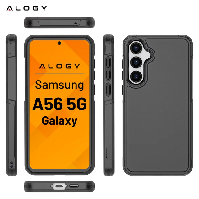 Hülle für Apple iPhone 16 Pro Max Alogy Anti-Shock Hybrid Case für MagSafe Transparent