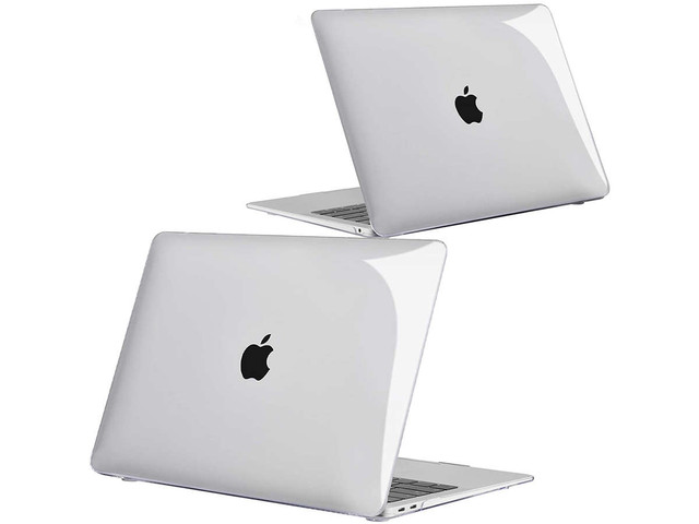 Etui Alogy Hard Case do Apple MacBook Air 13 M1 2021 Przezroczyste + Nakładka na klawiaturę