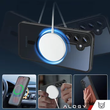Apple iPhone 16 Pro Max Case Alogy Anti-Shock Hybrid Case for MagSafe Clear