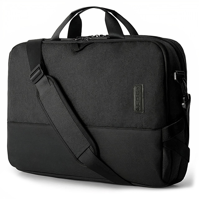 Alogy Outdoor Protective Travel Case Shoulder Bag for Laptop, MacBook Air Pro up to 15.6" Black