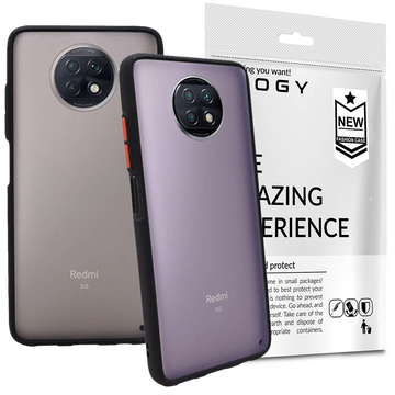 Pouzdro na telefon Alogy Bumper case pro Xiaomi Redmi Note 9T Black