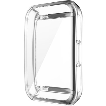 Silikonhüllenauflage mit Schutzfolie Alogy für Huawei / Honor Band 6 Transparent