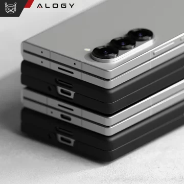 Case for Samsung Galaxy Z Fold 6 Case Thin Phone Case Alogy Protective Matte Black