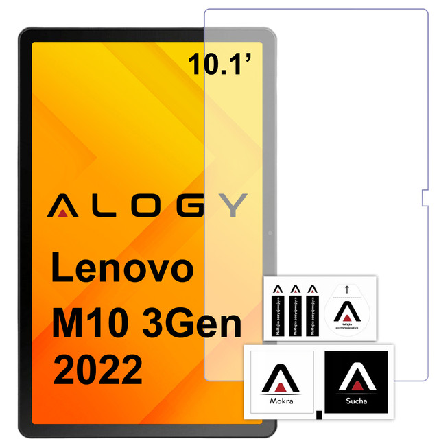 Tempered glass screen protector for Lenovo Tab M10 10.1 2022 3 gen TB328 TB-328FU TB-328XU 3Gen Alogy Screen Protector Pro 9H