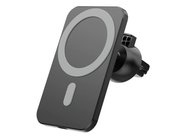 Držák do auta s Qi nabíječkou MagSafe Alogy na mřížku/desku 15W USB nabíječka - USB-C