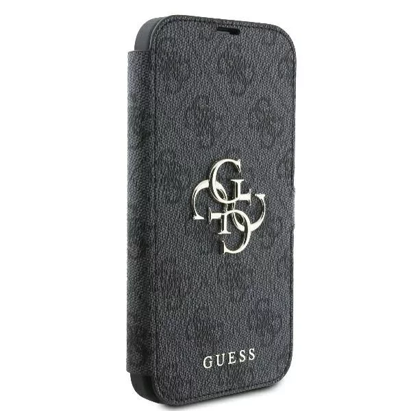 Guess GUBKP16M4GMGGR iPhone 16 Plus 6,7" czarny/black book 4G Metal Logo