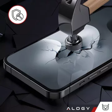 Gehärtetes Glas für Samsung Galaxy S25 Plus Displayschutzfolie 9H Alogy EasyShield™️ mit Montagerahmen
