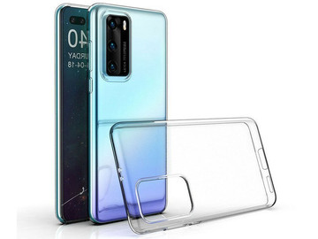 Alogy silikonové pouzdro kryt pouzdro pro Huawei P40 průhledné