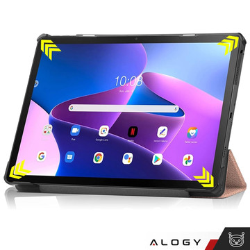 Pouzdro na tablet Lenovo Tab M10 FHD Plus 10.6 3 GEN 3RD 3gen 2023 TB-125FU / TB-128FU pouzdro obal knihy Růžové zlato