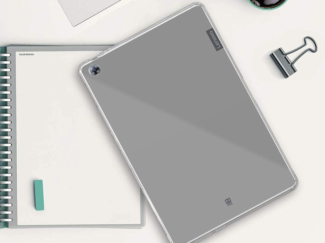 Silicone case cover case for Lenovo M10 Plus TB-X606 transparent