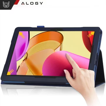 Pouzdro pro Lenovo Tab M11 10,95" TB330FU/TB330XU/TB331FC Stojan Kryt Tablet Flip Cover Pouzdro Alogy Navy Blue