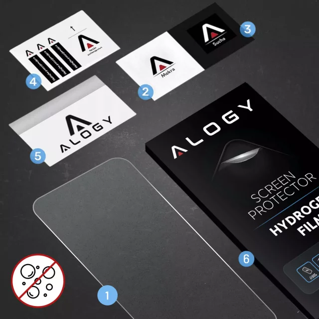 2x Folia "MATOWA" do Realme Note 50 / Note 60 Hydrożelowa Alogy HydroSkin Matte Pro™ na ekran do etui "BEZ ODCISKU PALCÓW"