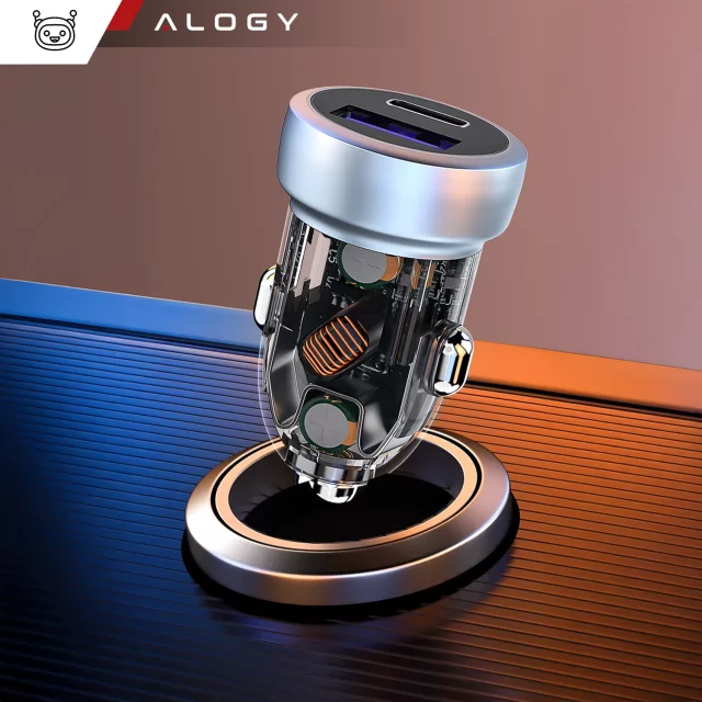 HUB splitter Alogy Adaptér pro počítačový notebook s USB-C na 3x USB-A 2.0 1x USB-A 3.0 šedý