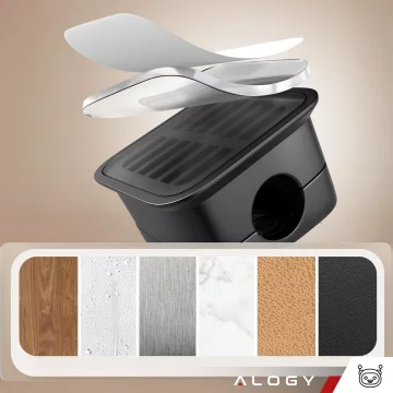 HUB splitter Alogy Adaptér pro počítačový notebook s USB-C na 3x USB-A 2.0 1x USB-A 3.0 šedý