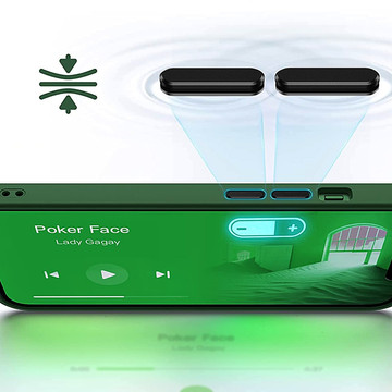 Protective MagMat Case for MagSafe for Apple iPhone 13 Mini Matte Green Glass