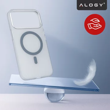 Pouzdro Apple iPhone 17 Pro Max – matný kryt MagSafe s ochranou čočky, tenký a odolný proti poškrábání, perfektně padne – Alogy Skinny MatteCase™ bílý