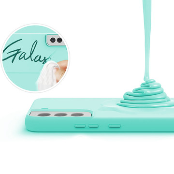 Alogy Thin Soft Case for Samsung Galaxy S22 Turquoise