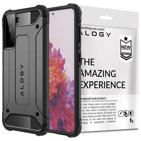 Etui Alogy Hard Armor do Samsung Galaxy S21 szare