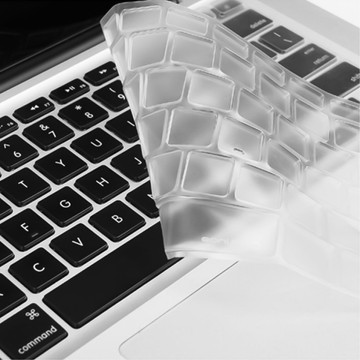 Alogy ochranné pouzdro silikonový kryt klávesnice pro Apple Macbook Air 13 M1 2019-2020 průhledný
