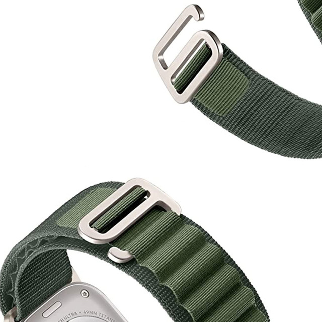 Alogy Sport Strap for Apple Watch 4/5/6/7/8/SE/Ultra (42/44/45/49mm) Green