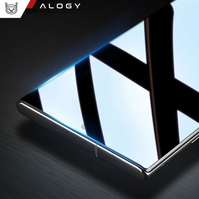 Tempered glass for the Alogy Full Glue case friendly case for Samsung Galaxy S24 Ultra Black