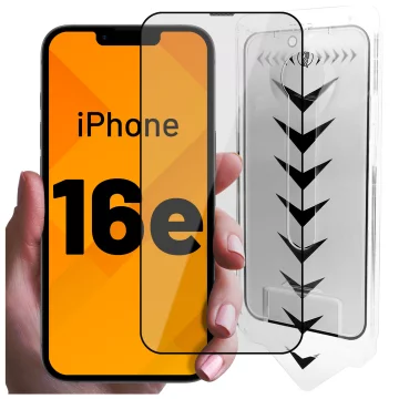 Tempered glass for Apple iPhone 16 screen protector 9H Alogy Heavy Pro ™️