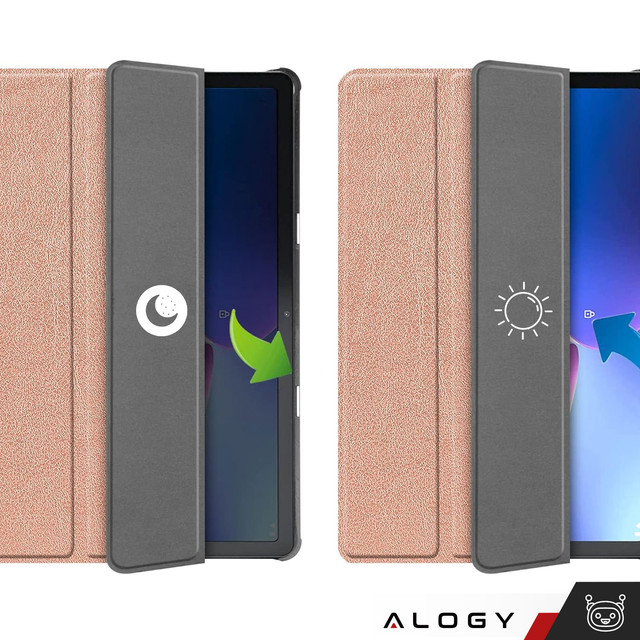 Tablet case Lenovo Tab M10 FHD Plus 10.6 3 GEN 3RD 3gen 2023 TB-125FU / TB-128FU case book cover Rose gold
