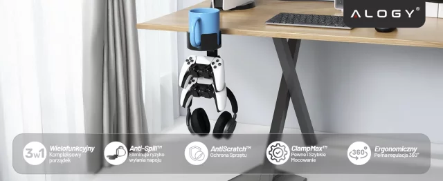 Handyhülle Wasserdichtes Gehäuse Alogy universal IPX8 bis 6,5 Schwarz