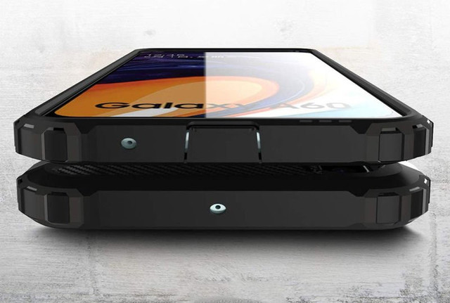 Pouzdro Alogy Hard Armor pro Samsung Galaxy A60 / M40 černé sklo Alogy