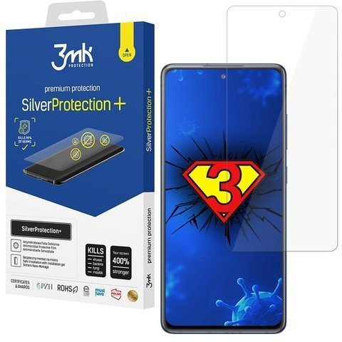 Folia antywirusowa na cały ekran Silver Protection 3mk 7H do Galaxy S20 FE
