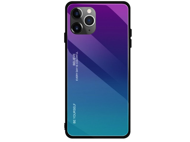 Alogy Aurora Armor Case for Apple iPhone 11 Pro Max Purple Blue 03