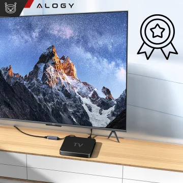 USB-zu-Ethernet-Adapter Alogy LAN RJ45 GIGABIT 1000 MBPS Netzwerkkarte Schwarz