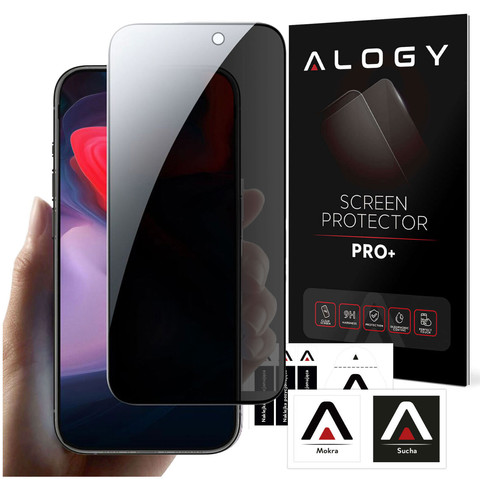 Privacy Glass for iPhone 15 Plus / 15 Pro Max Anti-Spy Private Anti-Spy Tempered Frosted Screen Protector