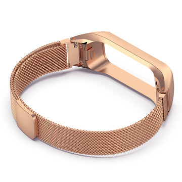 Alogy Milanese strap stainless steel bracelet for Samsung Galaxy Fit 2 SM-R220 Gold