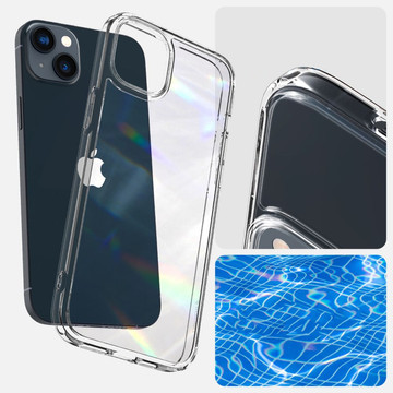 Spigen Ultra Hybrid case for Apple iPhone 14 Crystal Clear Glass