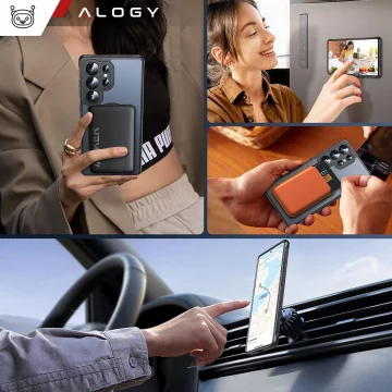 Pouzdro pro Apple iPhone 16 Pro Max Alogy Anti-Shock Hybrid Case pro MagSafe Transparent