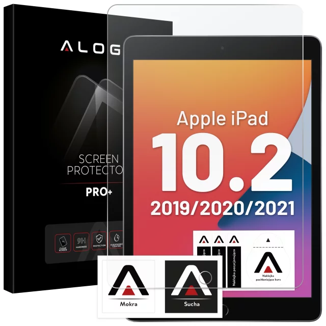 Alogy 9H Panzerglas für Apple iPad 10.2 2019/2020/2021 (7/8 / 9Gen)
