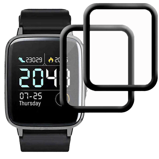 2x Alogy 3D Flexible Protective Glass for Haylou Solar LS02 Black