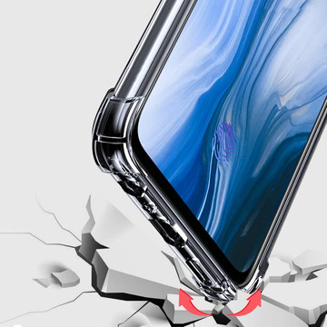 ShockProof Alogy Armor Case for Oppo A57 5G 2022 Transparent
