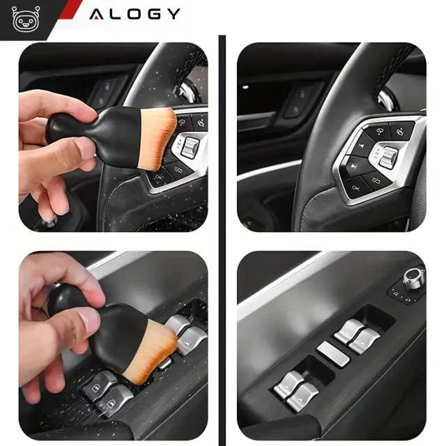 Alogy Cleaning Car Brush für Autos mit Deckel