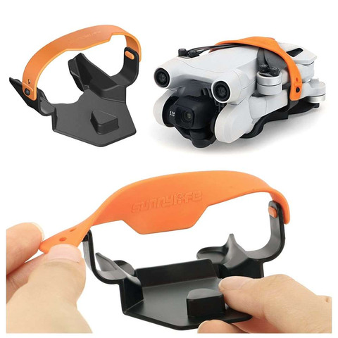 Uchwyt ochronny zabezpieczenie osłona ochrona śmigieł Alogy Wings opaski do drona do DJI Mini 3 Pro Czarno-pomarańczowy