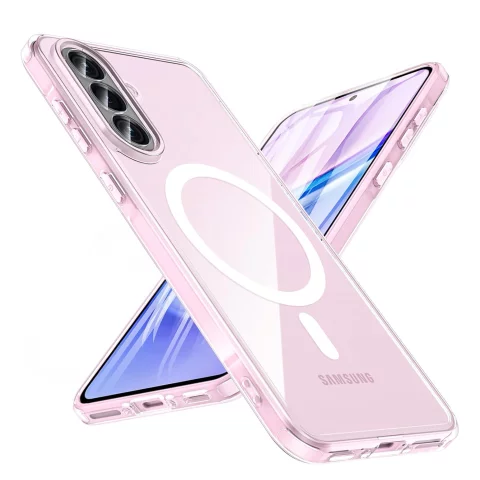 Etui do Samsung Galaxy A56 / A36 5G obudowa ochronna na telefon Alogy HybridMag™️ Case do MagSafe Przezroczyste