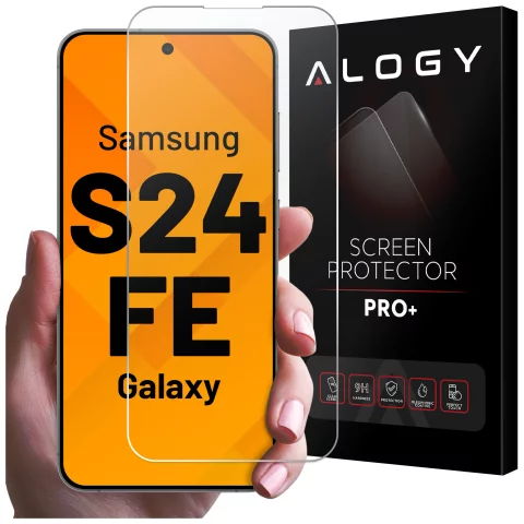 Szkło hartowane do Samsung Galaxy S24 FE ochronne szkiełko na ekran 9H Alogy Heavy Pro+™️