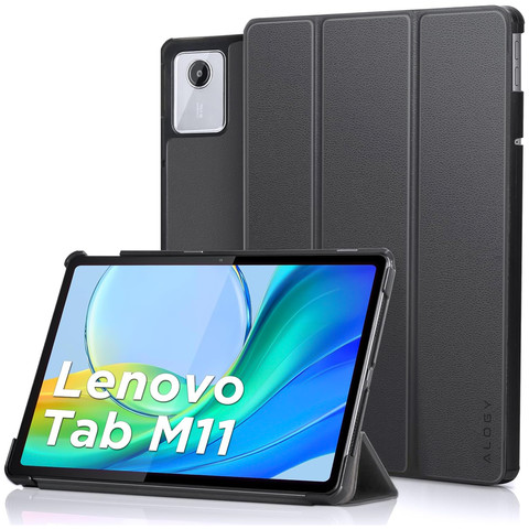 Etui do Lenovo Tab K11 / K11E 11” M11 10.95" TB330FU / TB330XU / TB331FC Book Case Cover z klapką obudowa futerał pokrowiec Alogy Szare