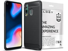 Etui Alogy Rugged Armor do Samsung Galaxy A60/M40 czarne